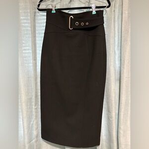 Karen Millen Black Pencil Skirt